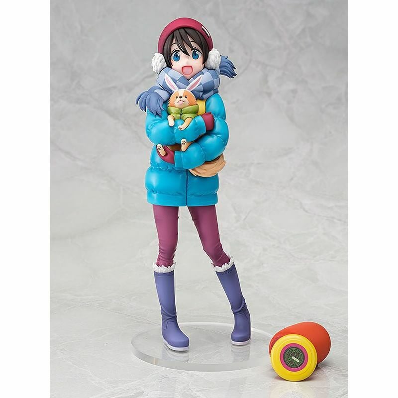 ウイング ゆるキャン△ 斉藤恵那＆ちくわ 1/7 完成品フィギュア【在庫