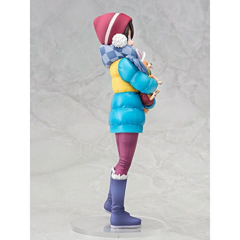 ウイング ゆるキャン△ 斉藤恵那＆ちくわ 1/7 完成品フィギュア【在庫