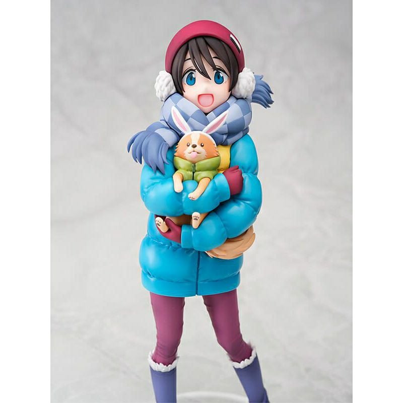 ウイング ゆるキャン△ 斉藤恵那＆ちくわ 1/7 完成品フィギュア【在庫