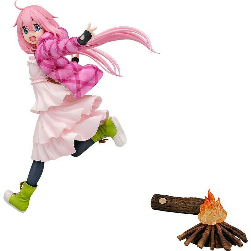 ウイング ゆるキャン△ 斉藤恵那＆ちくわ 1/7 完成品フィギュア【在庫