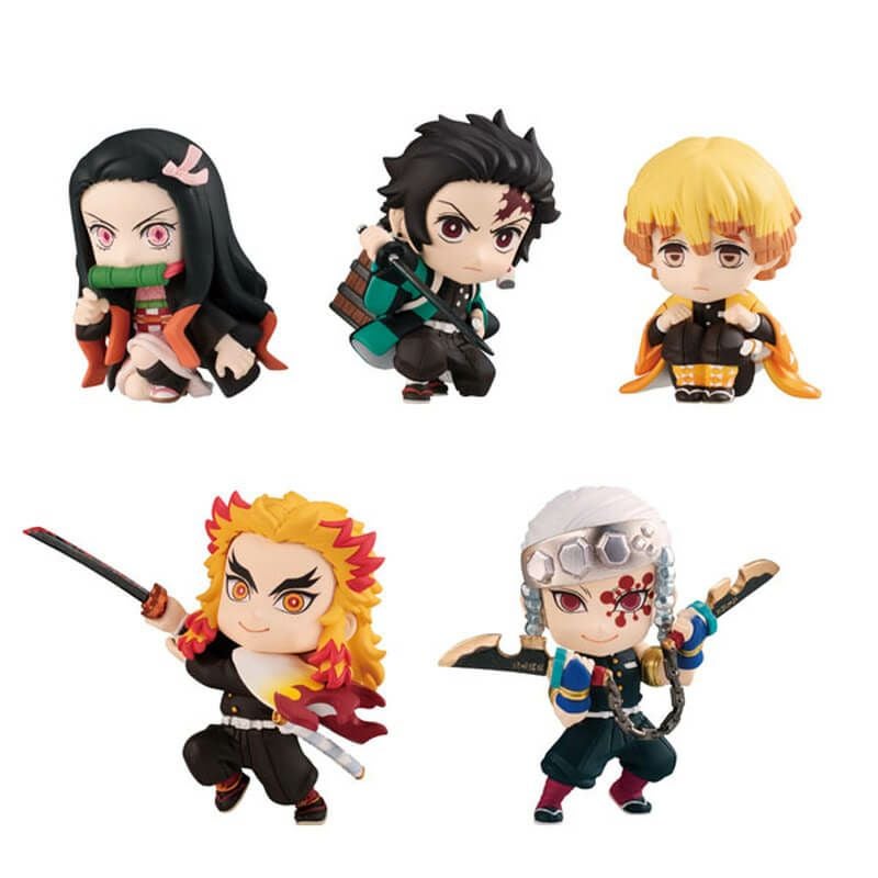 再販】メガハウス 鬼滅の刃 炭治郎と柱たちマスコットセット A【在庫品