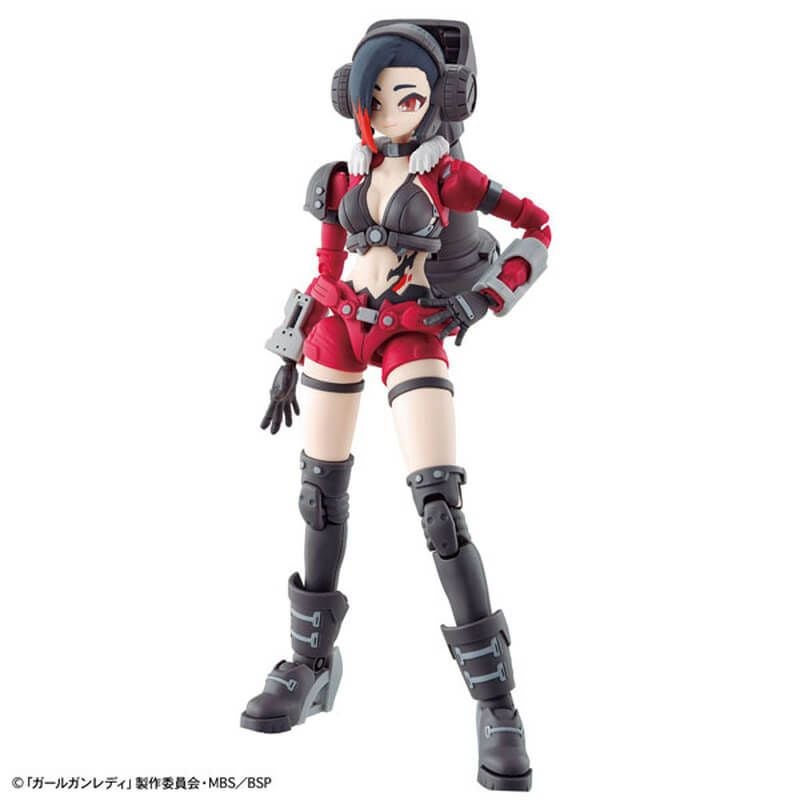 バンダイ ガールガンレディ レディコマンダーデイジー プラモデル