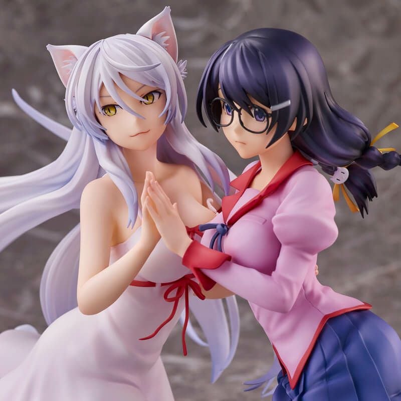 再販】ユニオンクリエイティブ 『猫物語』羽川翼2体セット 完成品