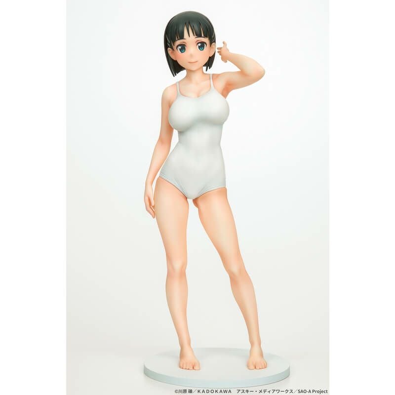 キューシックス ソードアート・オンライン 桐ヶ谷直葉 白スクver. 1/7