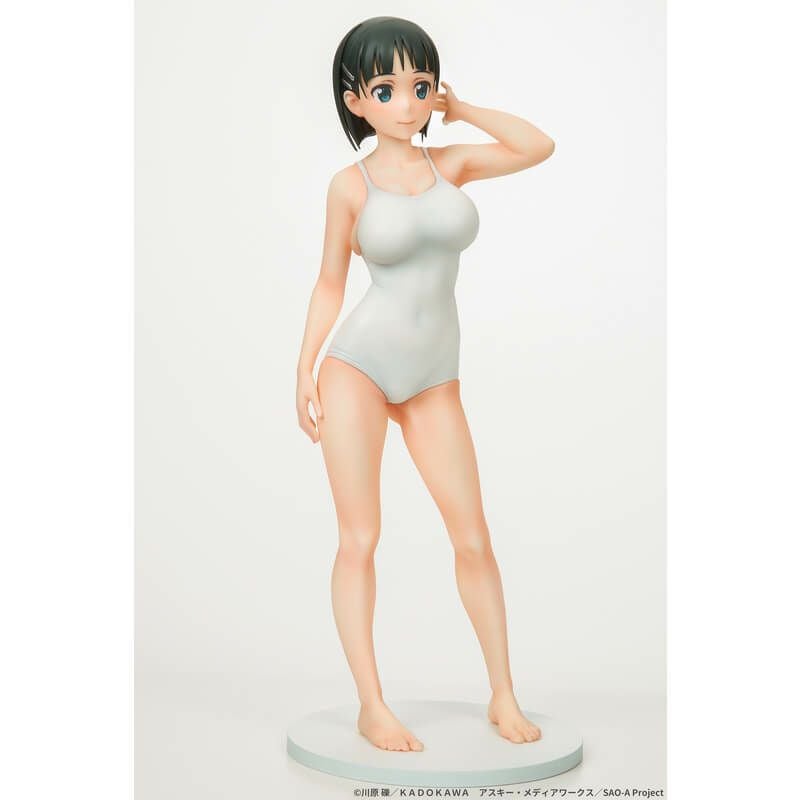 キューシックス ソードアート・オンライン 桐ヶ谷直葉 白スクver. 1/7
