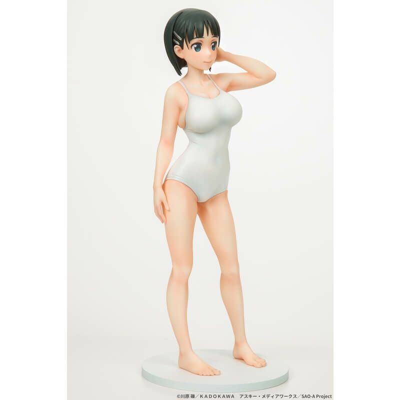 キューシックス ソードアート・オンライン 桐ヶ谷直葉 白スクver. 1/7