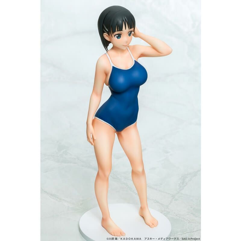 【新品】桐ヶ谷直葉 紺スクver. 「ソードアート・オンライン」 1/7 ソードアート・オンライン 桐ヶ谷直葉 紺スクver. 1/7 完成品
