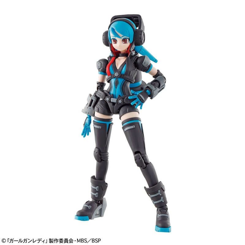バンダイ ガールガンレディ レディコマンダーデイジー プラモデル