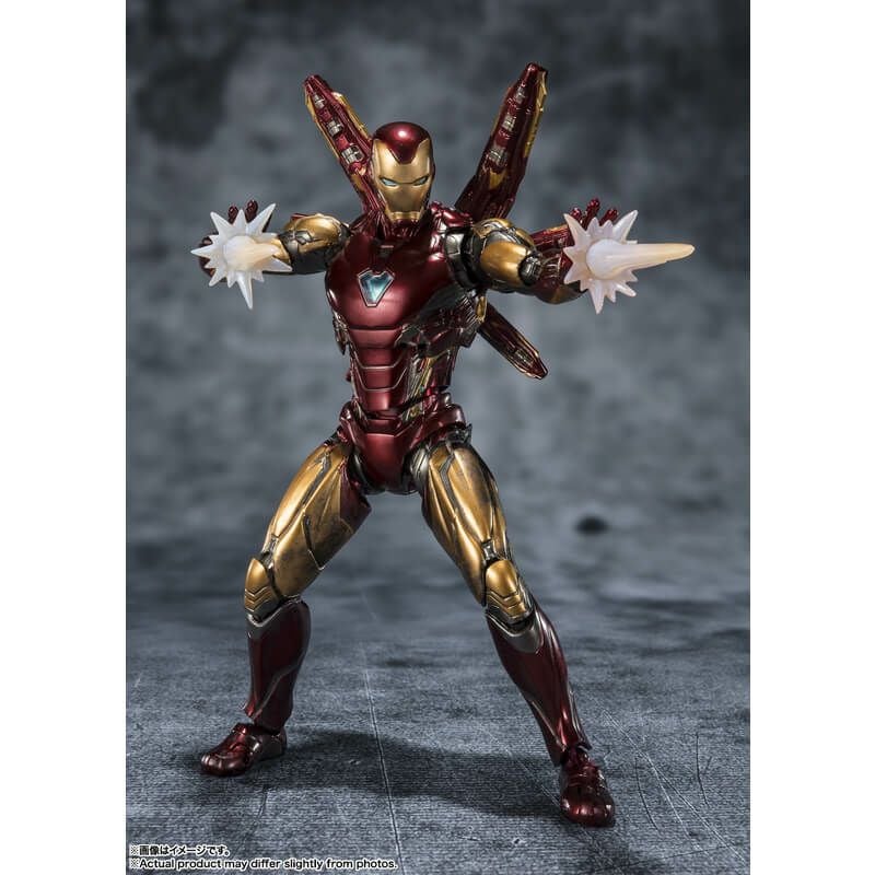 S.H.フィギュアーツ サノス 、アイアンマン マーク85 アベンジャーズ／エンドゲーム』新仕様のアイアンマンマーク85、サノス