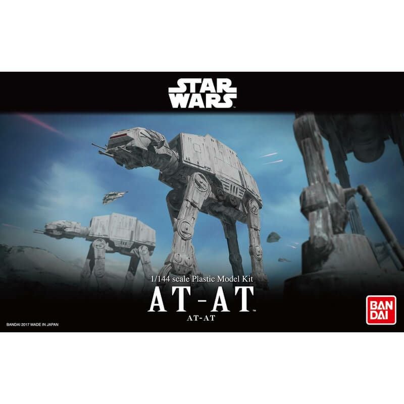 スターウォーズフィギュア　AT-AT 1/144 スケール 組み立て済み Amazon | スター・ウォーズ AT-AT 1/144スケール プラモデル